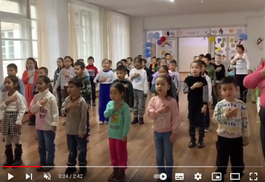 Мектепішілік "Күншуақ"лагерінің ашылуы