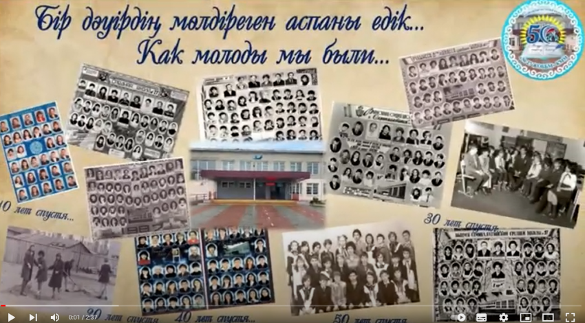 "Бір дәуірдің мөлдіреген аспаны едік..." мерекелік концерт.