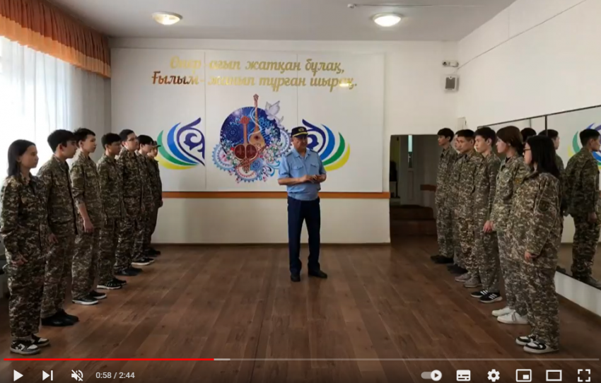 "САПТЫҚ ДАЙЫНДЫҚ" тақырыбында ашық сабақ өткізілді.